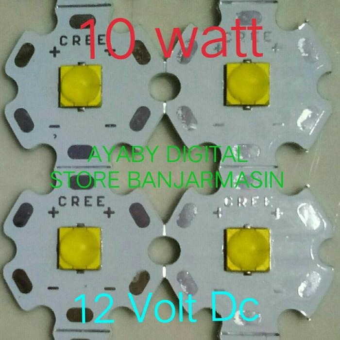 HPL 10W High Power Led CREE 5050 10 Watt Part Lampu Senter 12 volt dc Best Seller