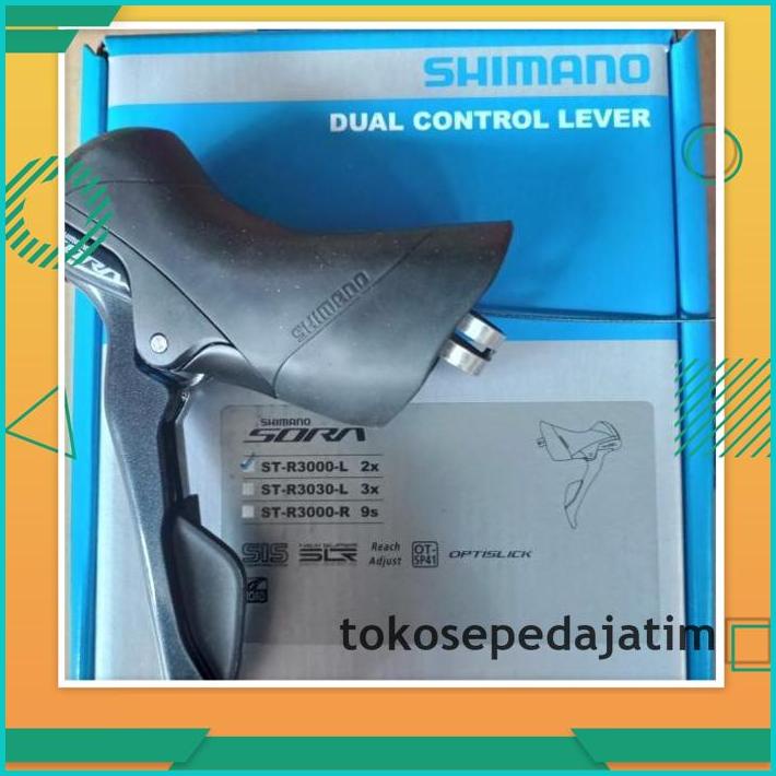 PROMO BRIFTER SHIMANO SORA 2 X 9 SPEED 2SPEED 9SPEED ST-R3000 BRAKE SHIFTER 