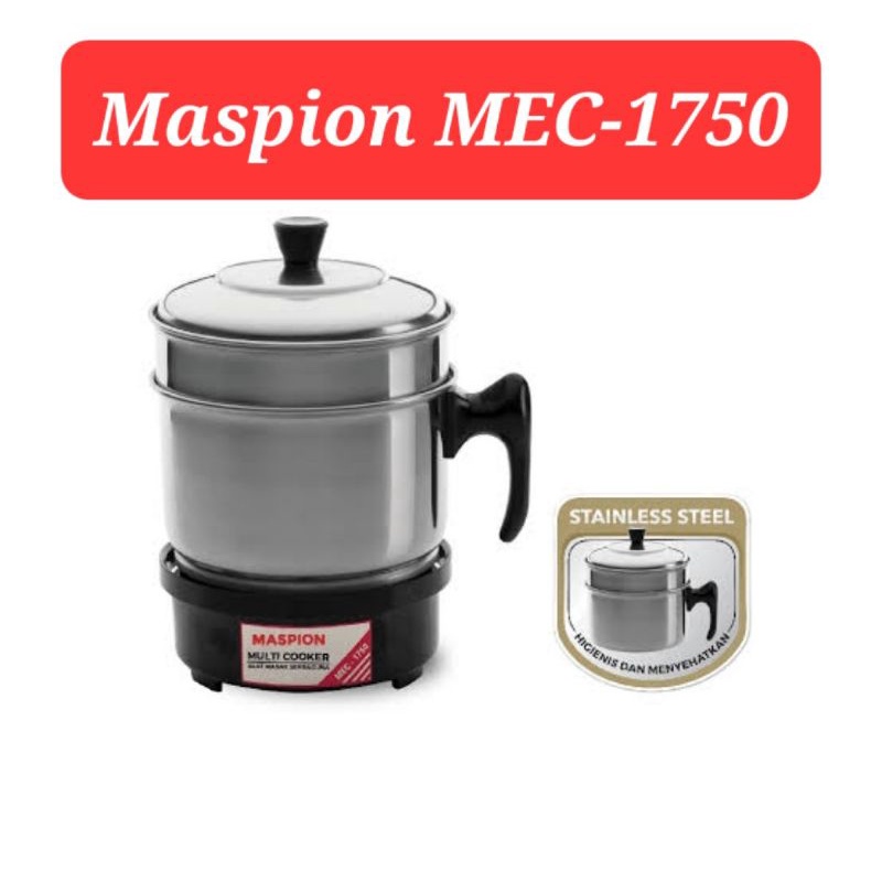MASPION PANCI LISTRIK TRAVEL COOKER MEC 1750