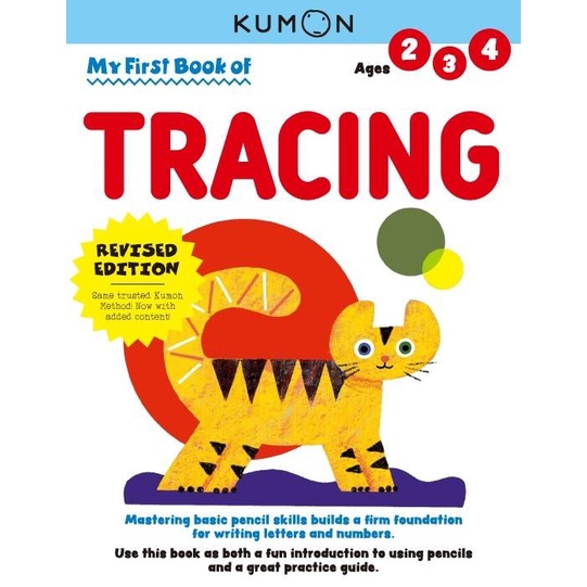 Best Seller Buku Anak - Kumon - Revised Edition: My First Book Of Tracing (