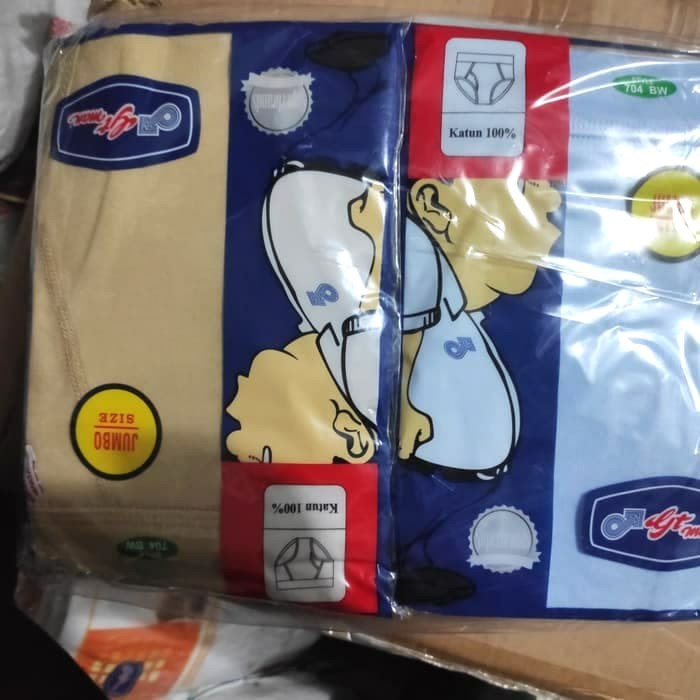 Terlaris Cd Gt Man 704 Bw Jumbo Per 3 Pcs