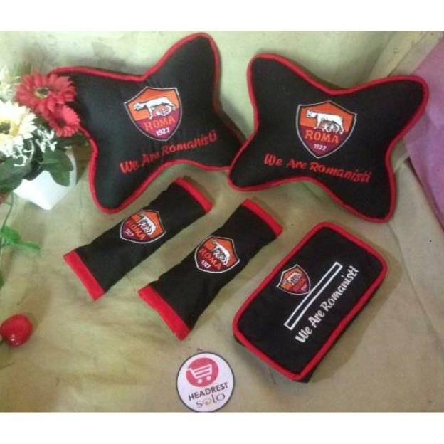 NEW  Bantal Mobil As Roma / Romanisti/Jok mobil as roma/kaos AS ROMA RD3F