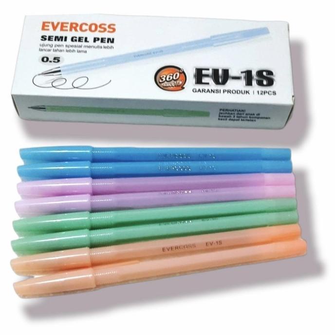 

[ PER PCS ] PULPEN PEN SEMI GEL EVERCOSS 0.5