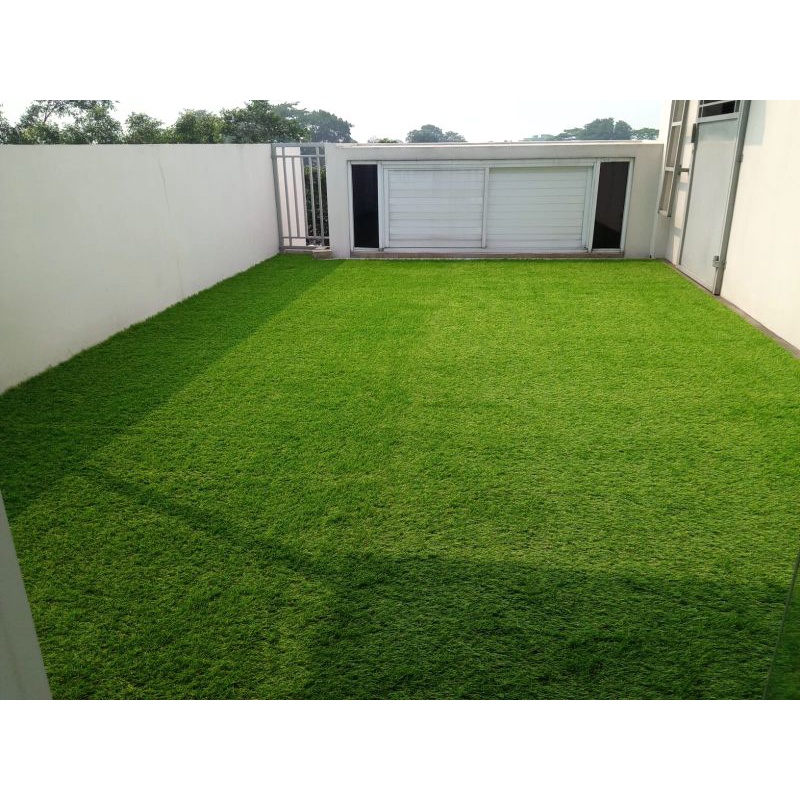 Rumput Sintetis Swiss TEBAL 3 CM uk 2x25 M 99.9% TERLIHAT ASLI