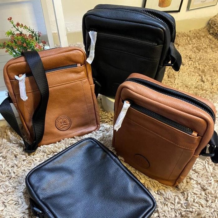 Tas Selempang Pria Fossil Ori Murah Ready Fossil Man Leather Slingbag