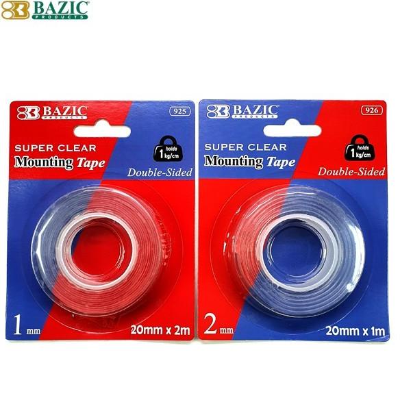 

BAZIC SUPER MOUNTING CLEAR TAPE -DOUBLE - SIDED