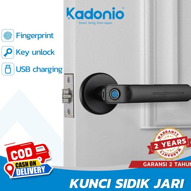 

Kadonio Smart Digital Door FingerPrint Sidik Jari 401