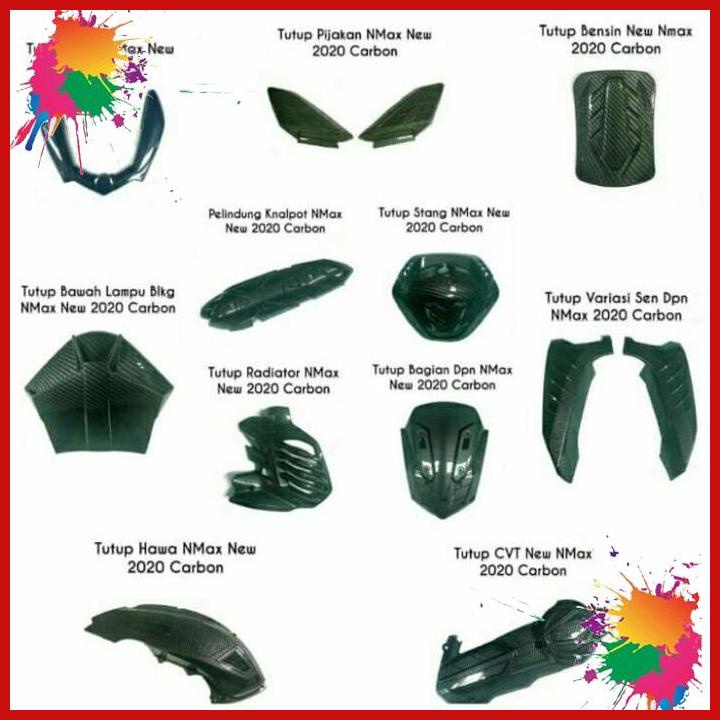 paket full set carbon yamaha all new nmax 2020/ paket full body carbon [vms]