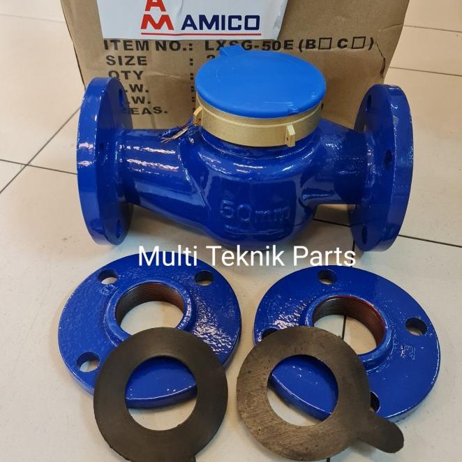 Meteran Air Amico Flange 2" / Water Meter / Flow Meter Amico