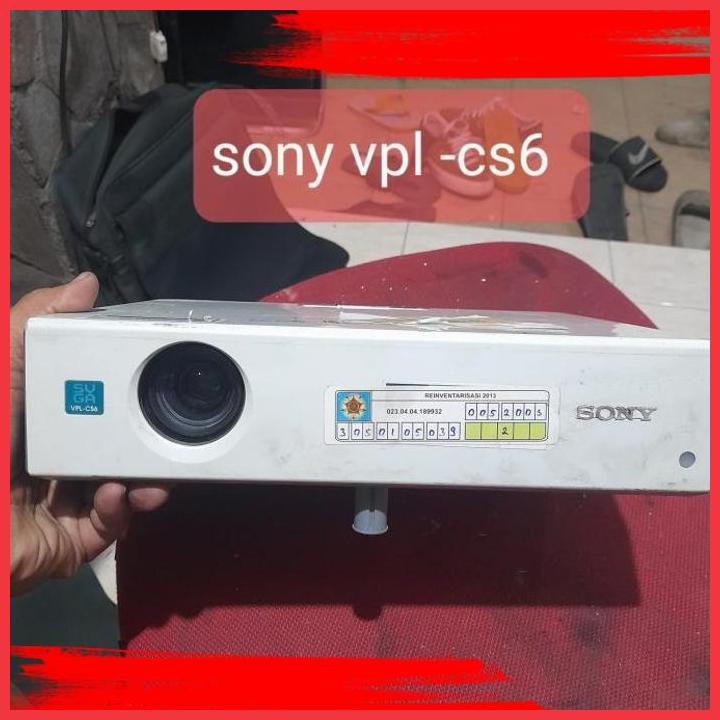 (raf) lcd proyektor sony vpl-cs6 ada minus