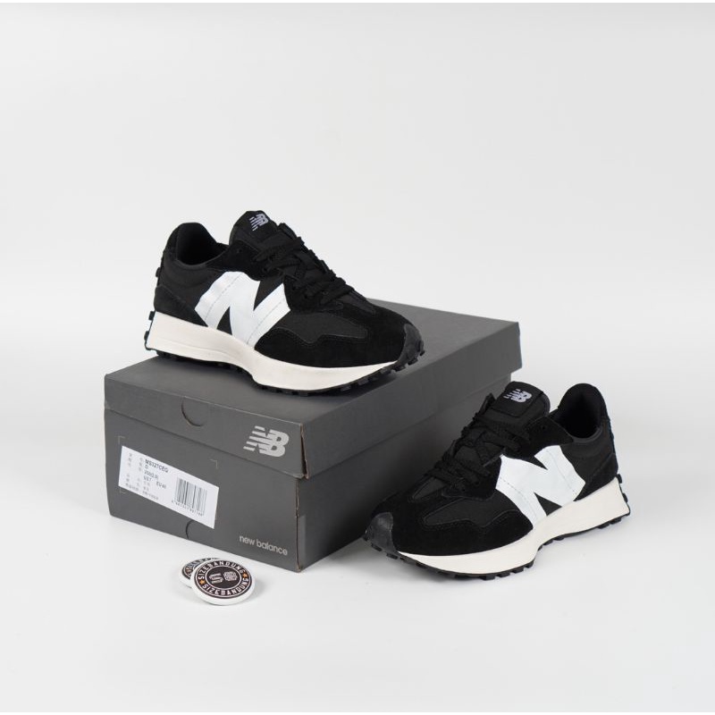 Sepatu New Balance 327 Black White