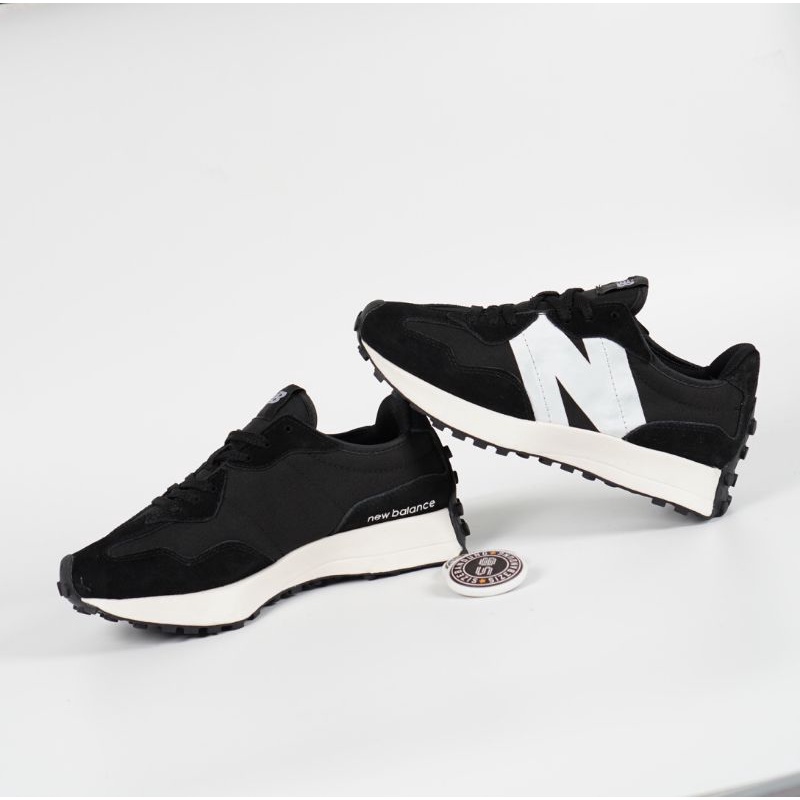 Sepatu New Balance 327 Black White