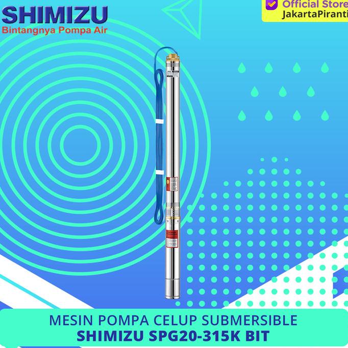 Mesin Pompa Air Submersible Satelit Sibel Shimizu SPG20-315K BIT