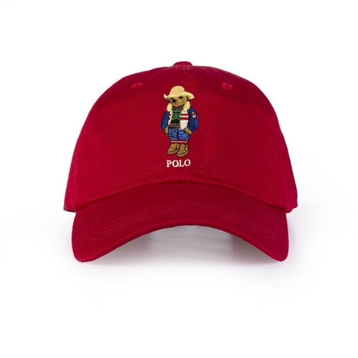 POLO - 0338.10 Cap Bear - Red