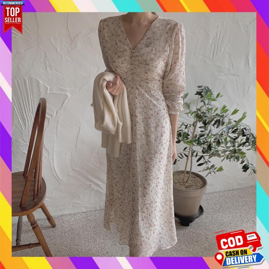 Dress Wanita Terbaru 2023 Daster Bahan Adem Pakaian Kekinian Longdress Pesta Cantik Dresss Perempuan