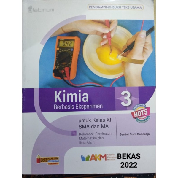 Kimia SMA Kelas 3 Platinum