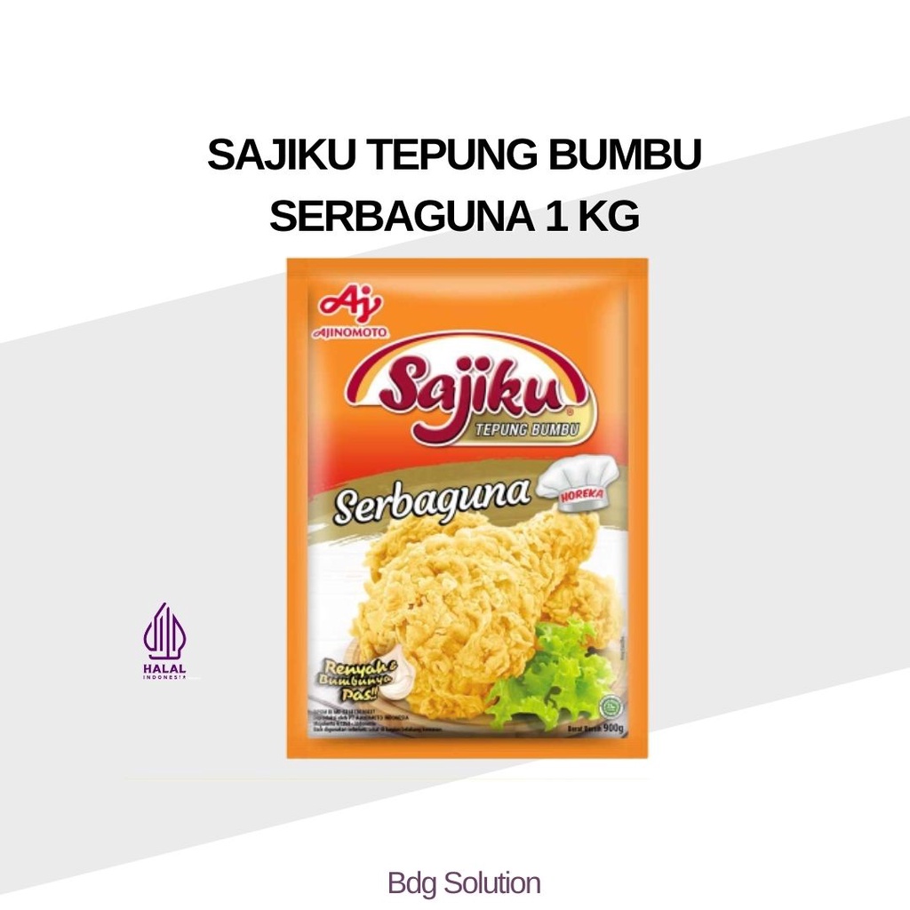 

Ajinomoto Sajiku Tepung Bumbu Serbaguna 900 g