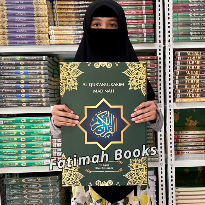 Terlaris Alquran Samsia Jumbo Ukuran A3, Alquran Lansia