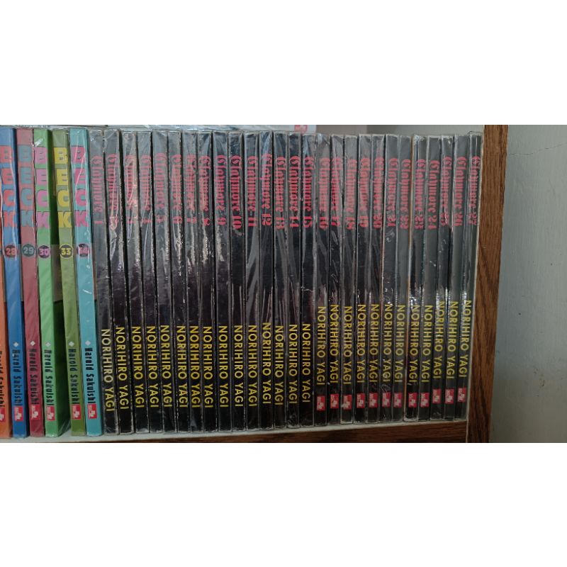 komik claymore set vol 1 - 27 end eks kolpri