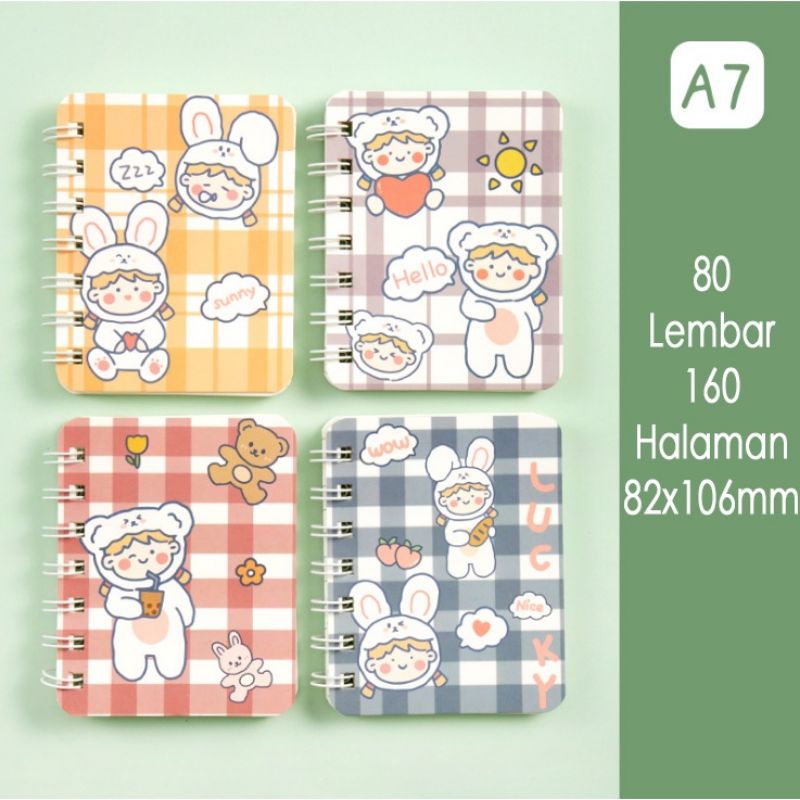 

NOTEBOOK RING MOTIF / BUKU CATATAN RING / BUKU TULIS RING PGS