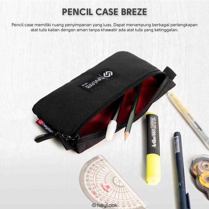 

Tempat Pensil Kotak Pensil Breze Pencil Case Kostak Anak Atk Sekolah