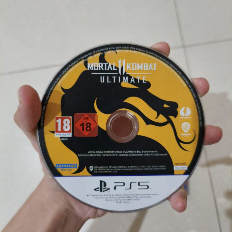 PS5 Mortal Kombat 11 Ultimate Kaset BD PlayStation 5 English