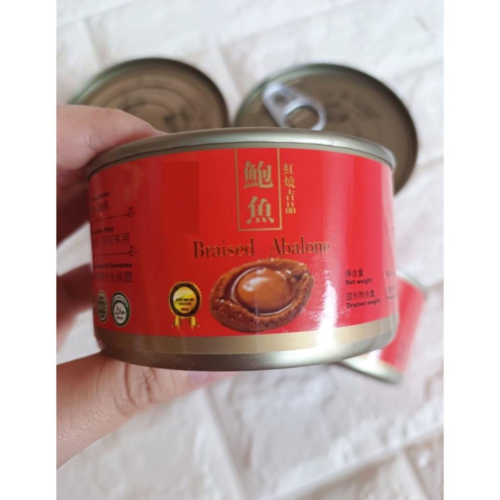 

Baby Abalone isi 4pcs Braised Abalone Premium Quality Abalone Kuah Coklat Best Seller