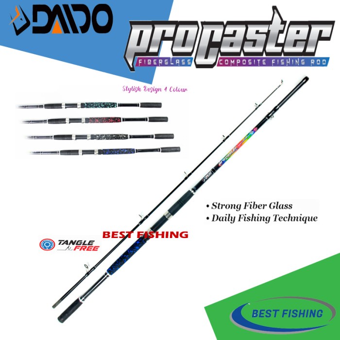 Joran Daido Pro Caster Fiber Cm 24Cm 27Cm 3Cm - Joran Pancing M