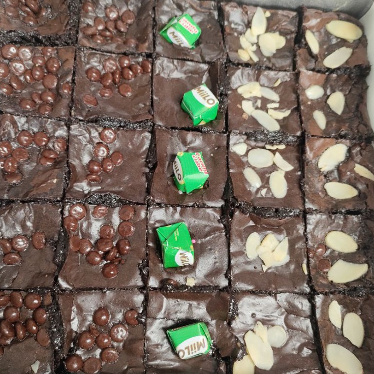 

Terbaru brownies fudgy shiny crust 03F