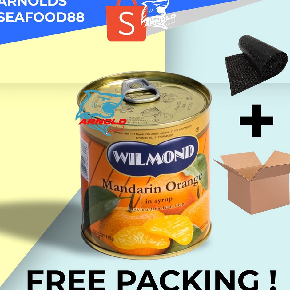 

[KODE PRODUK M7AWE9474] Wilmond Mandarin Orange in Syrup 312gr / Buah Jeruk Mandarin Kaleng