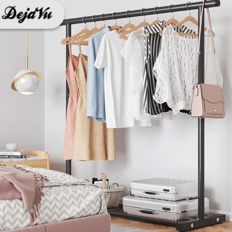 READY|| Dejavu Rak Gantungan Stand Hanger Baju Pakaian Rak Besi Jemuran Serbaguna Baju Rack Gantung 