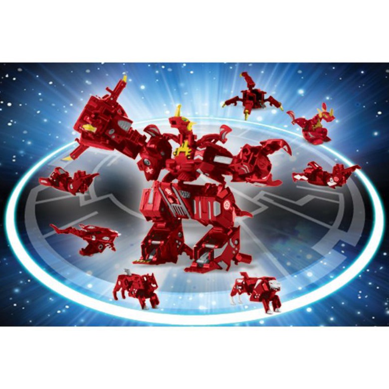 Terbaru Bakugan Battle Brawlers Maxus Dragonoid / Mega Titan Dragonoid Combiner 7in1 07Q