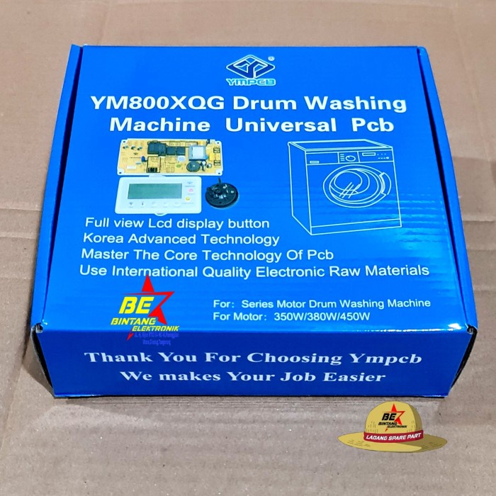 Modul Pcb YM800XQG Mesin Cuci Front loading Universal All Merk