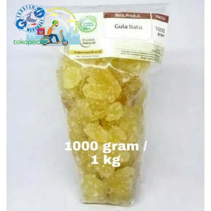 

Lingkar Organik 1000gr 1kg Gula Batu Natural Sugar Blok Cube MURAH ORI