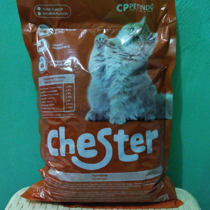 

Chester Makanan Kucing 1Kg