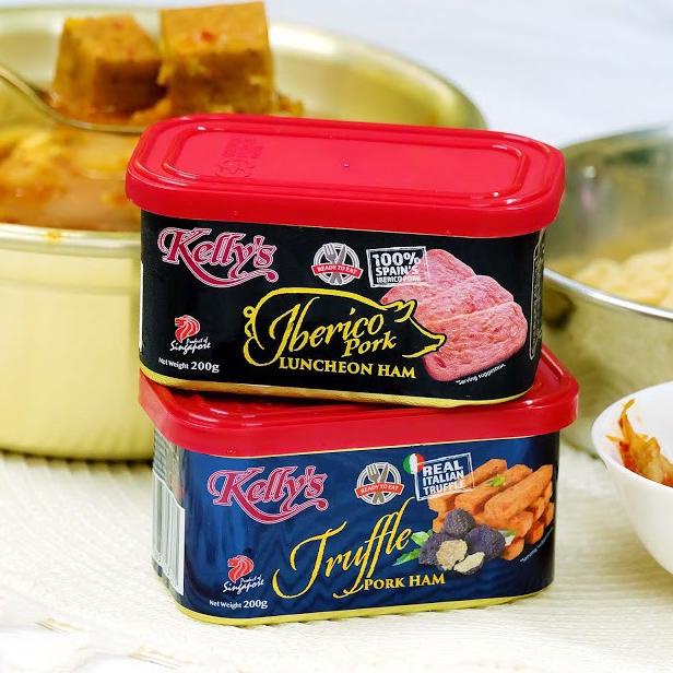 

Kelly's Truffle Pork Ham / Iberico Pork Luncheon Ham - 200 gr Best Seller
