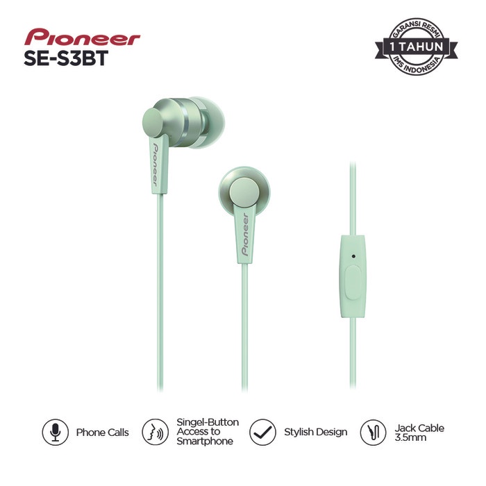 Pioneer SE-C3T Earphone