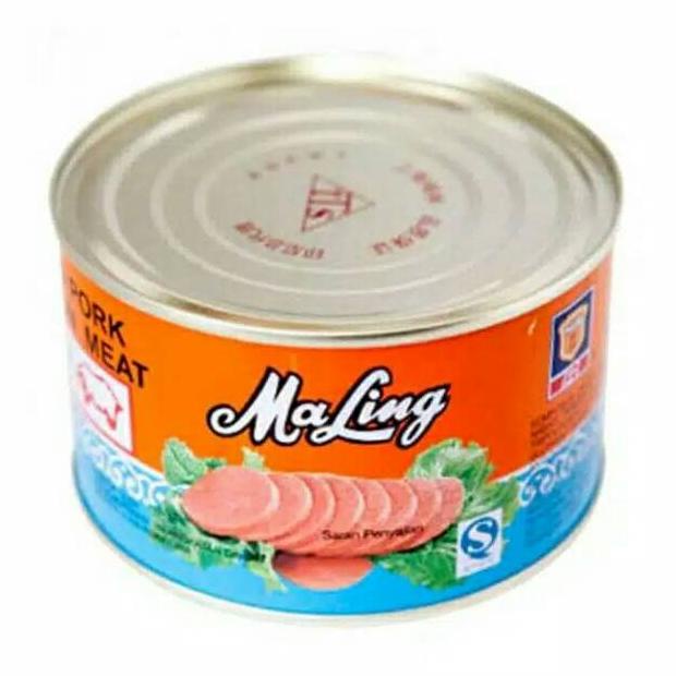 

TTS MALING PORK LUNCHEON MEAT DAGING BABI KALENG 397GR Best Seller