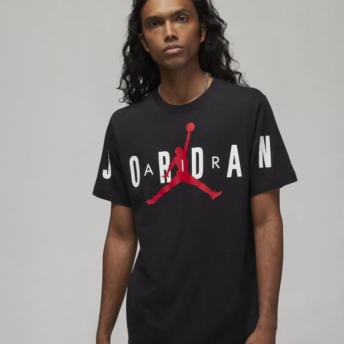 T Shirt Pria Jordan Air Stretch Crew DV1445-010  100% Original