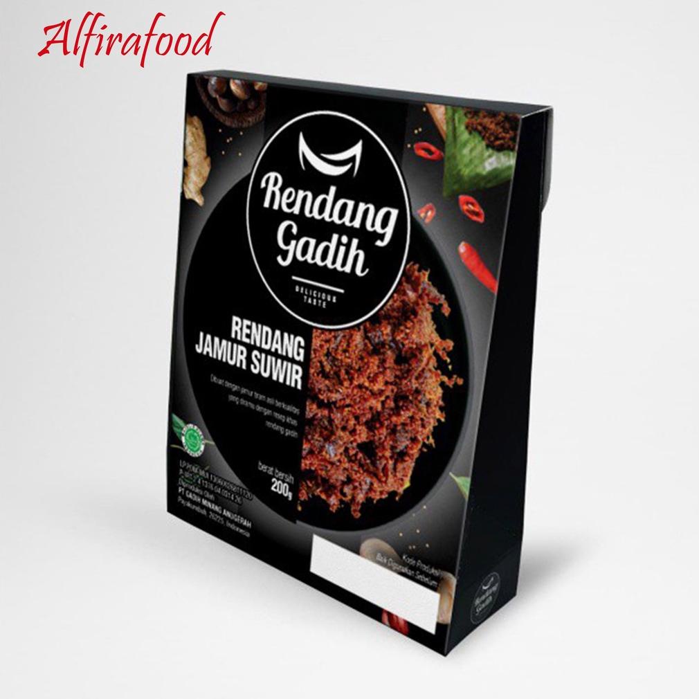 

Rendang Gadih Jamur suwir 200 gram Best Seller