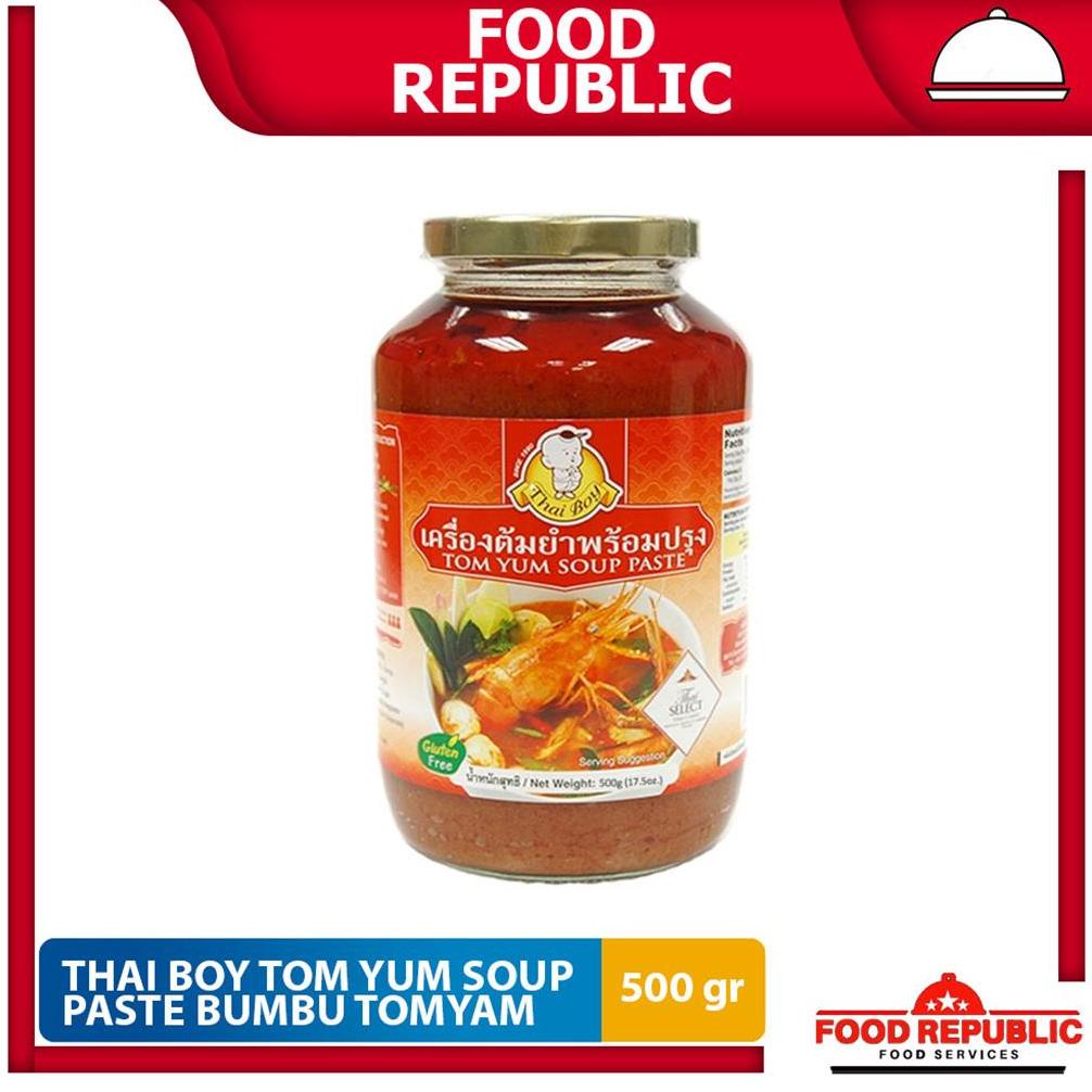 

BUMBU TOMYAM - TOMYUM PASTE THAI BOY 500 GR HALAL SAUS THAILAND ENAK Best Seller