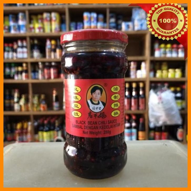

(SUHA) LAO GAN MA BLACK BEAN CHILI SAUCE/ SAMBAL DENGAN KEDELAI HITAM 280GR