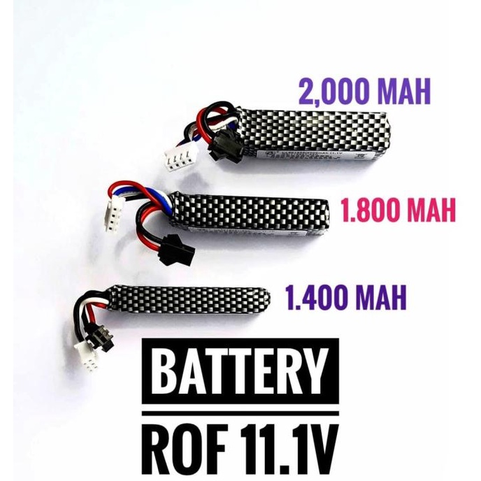 Baterai / Battery WGB 11.1v MaH Water Gel Blaster