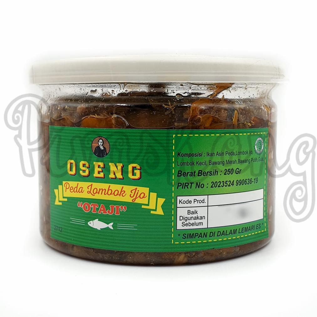 

GROSIR Otaji Oseng Peda Lombok Ijo 250gr FREE Bubble Wrap Best Seller