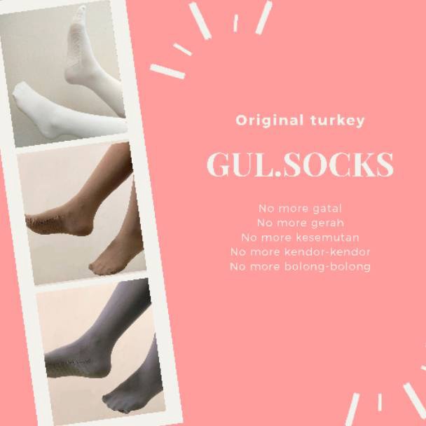 Discount9.9 Kaos kaki turki Gul.socks 684❜❜