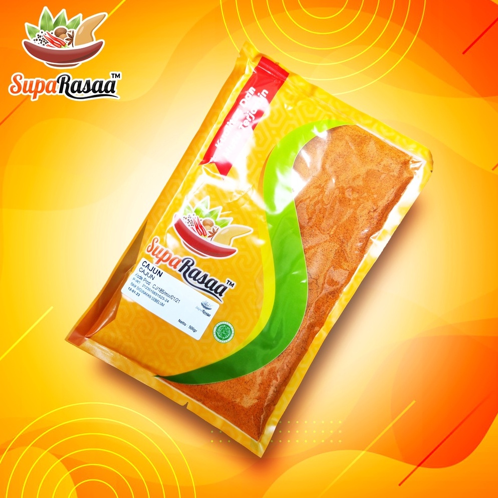 

Model baru CAJUN BUMBU BUBUK PLASTIK 500GR 7GN