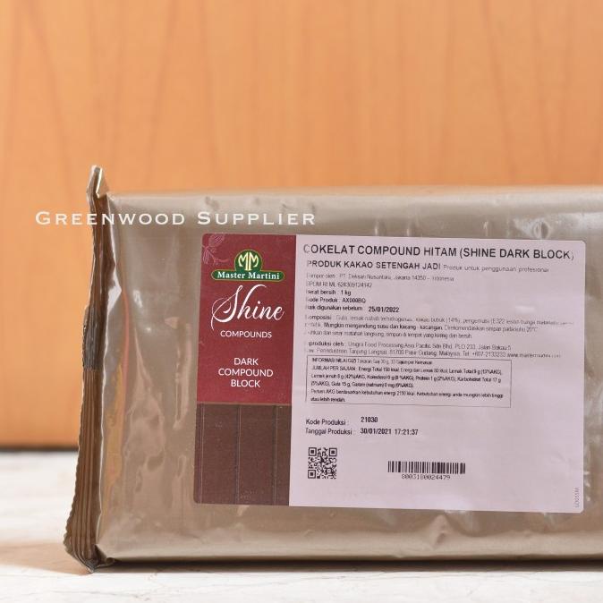 

Master Martini Dark Compound Chocolate - 1KG (IMPORT) tab02