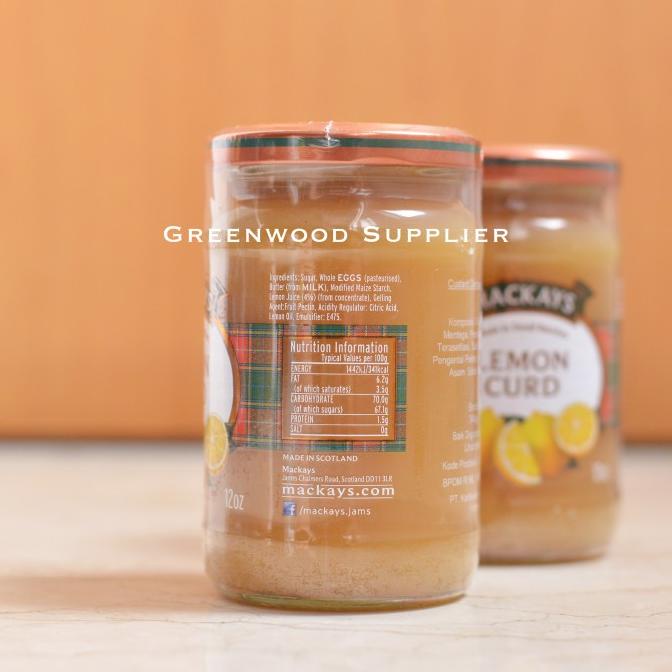

Mackays Lemon Curd / Selai Lemon Mackays - 340G tab02