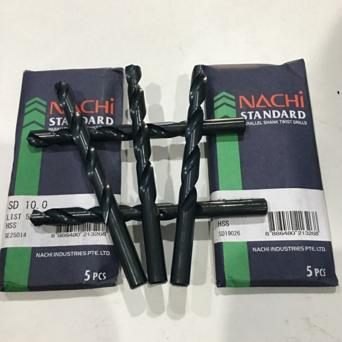 Mata bor Nachi 10 mm / Mata bor besi / Nachi 10 mm / Mata bor murah