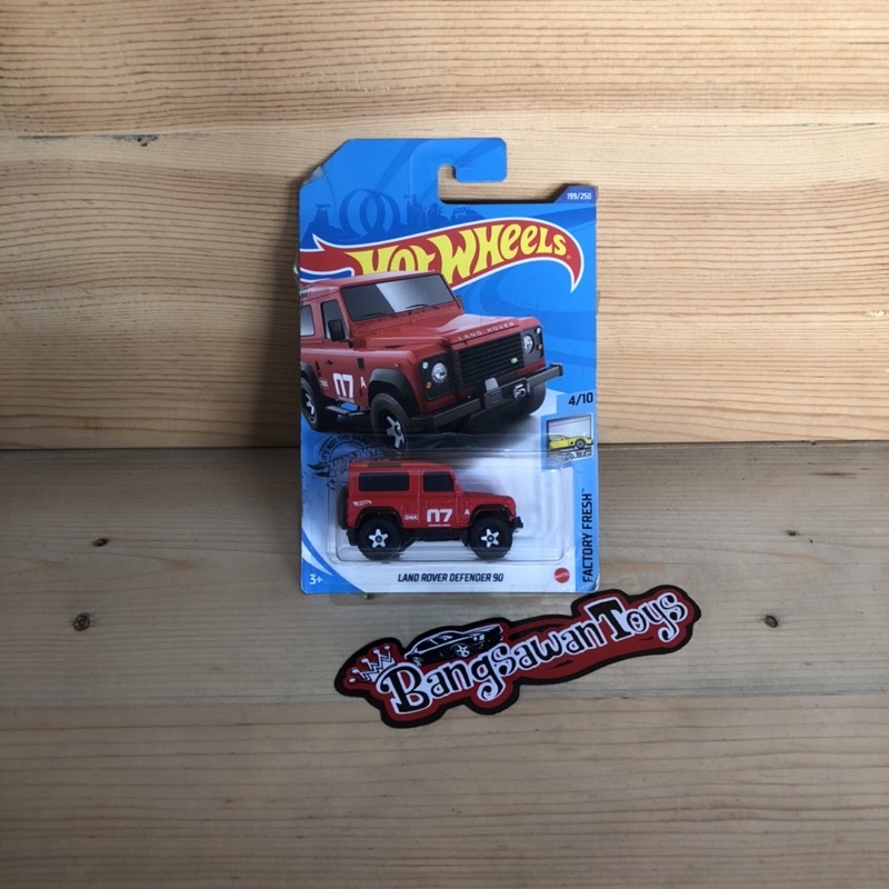 Hot Wheels Land Rover Defender 90